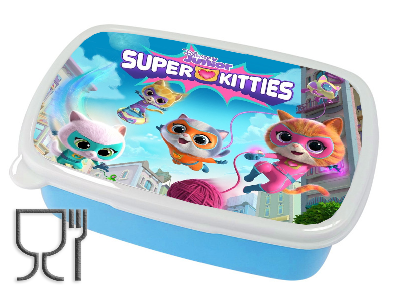 Pojemnik śniadaniowy - Lunchbox - SuperKoty - SuperKitties