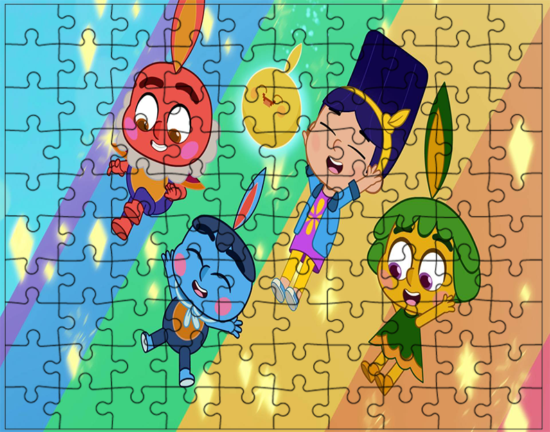 Puzzle Świat Alvy - ALvas World