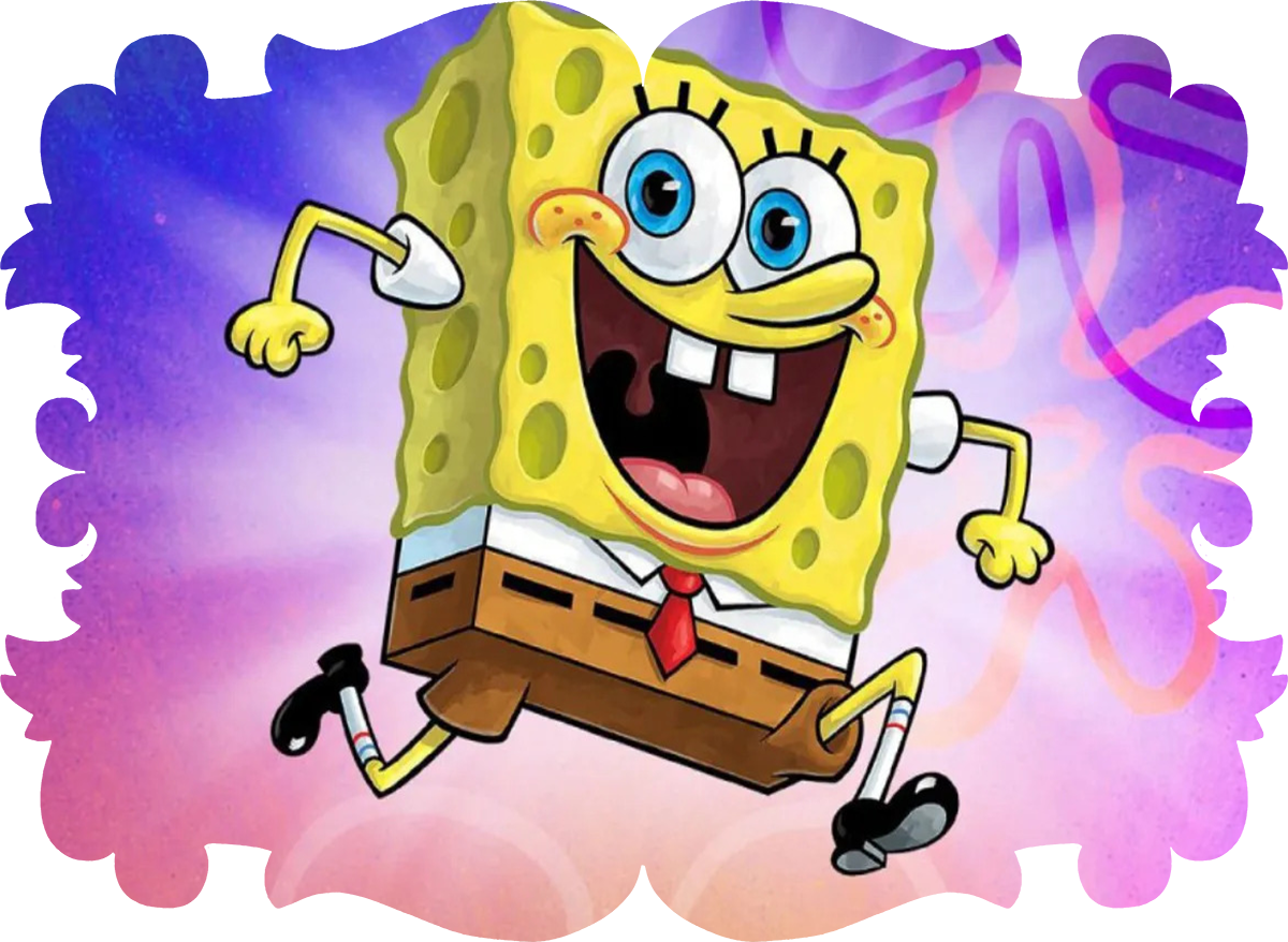 Bidon Junior Spongebob Kanciastoporty