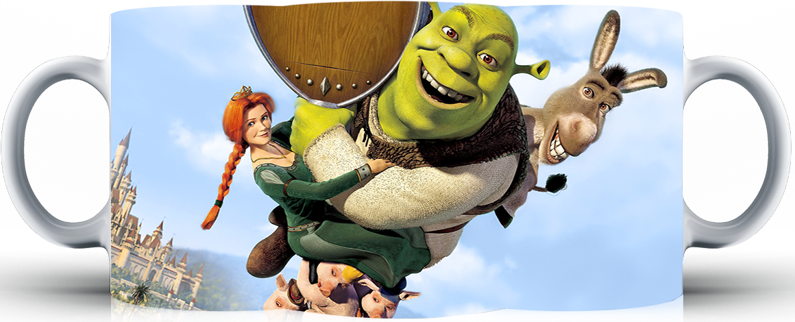 Kubek ceramiczny Shrek