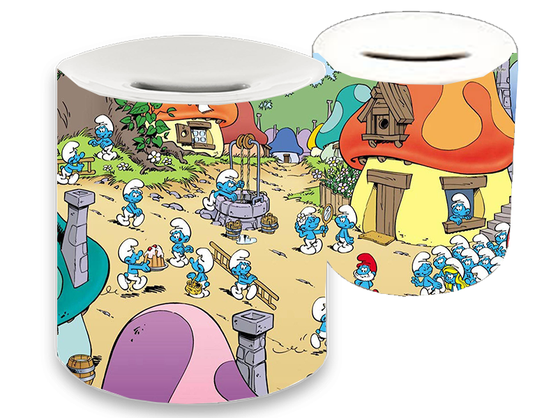 Skarbonka ceramiczna Smerfy