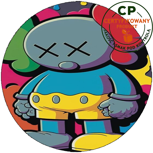 Opłatek na tort KAWS