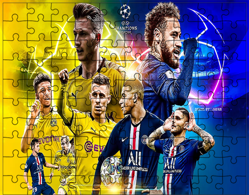 Puzzle Neymar Mbappe