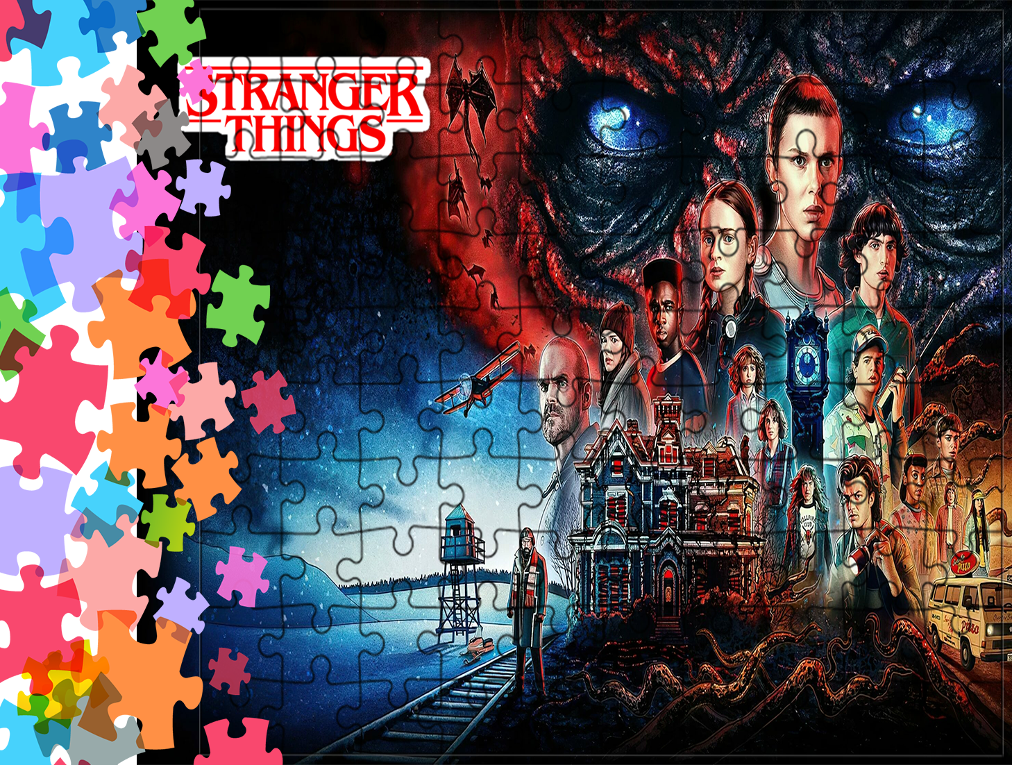 Puzzle tradycyjne Stranger Things - Nowy Sezon