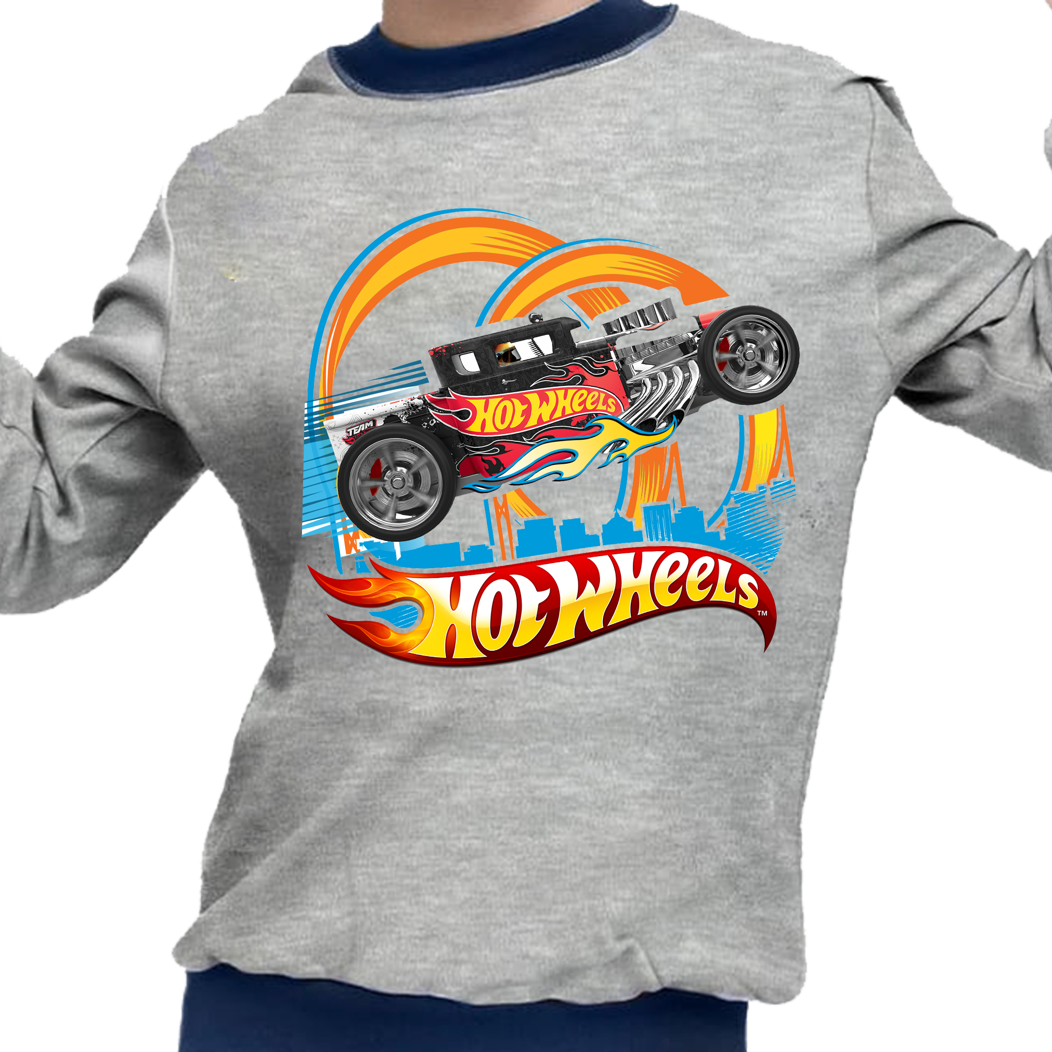 Piżama dziecięca Hot Wheels