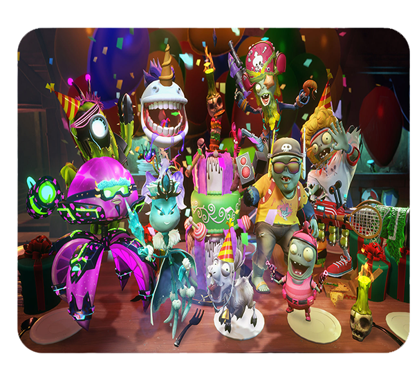 Podkładka pod myszkę Plants vs Zombie