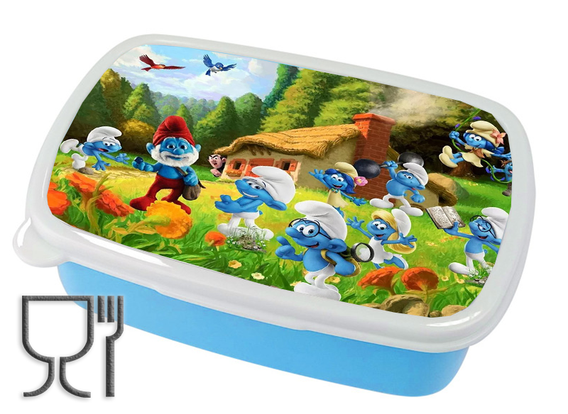 Pojemnik śniadaniowy Smerfy - Przygody