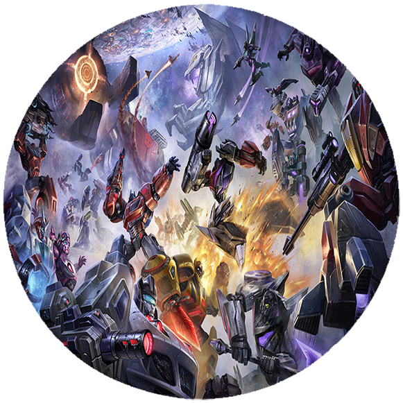 Opłatek na tort Transformers