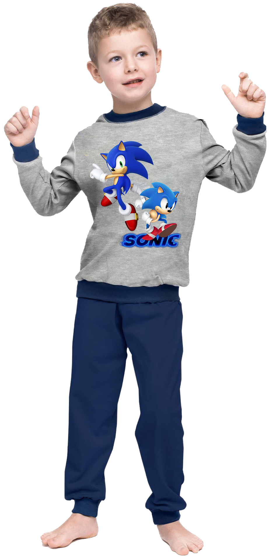 Piżama dziecięca Sonic