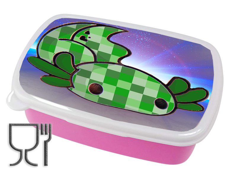Pojemnik śniadaniowy Axolotl - Minecraft