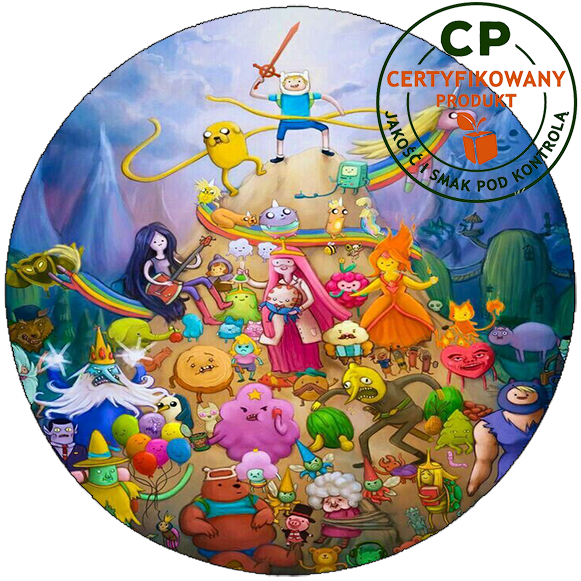 Opłatek na tort Pora na Przygodę