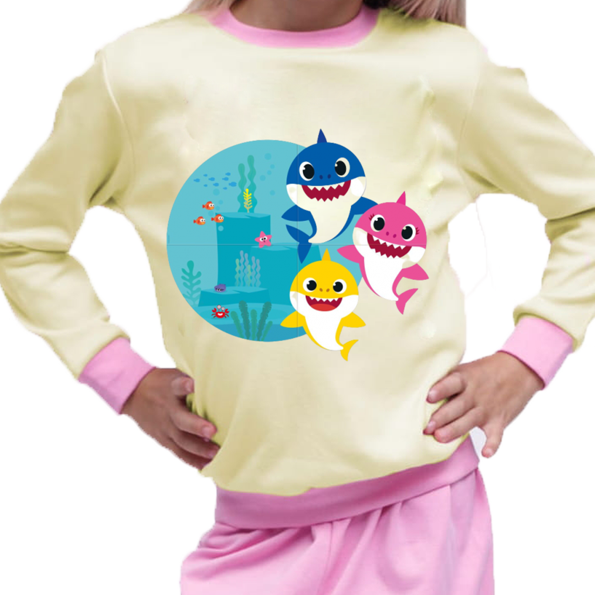 Piżama dziecięca Baby Shark