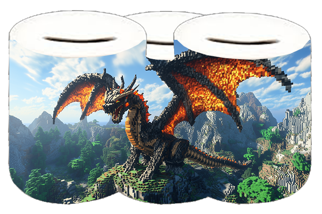 Skarbonka Ceramiczna Minecraft - Nowy Świat