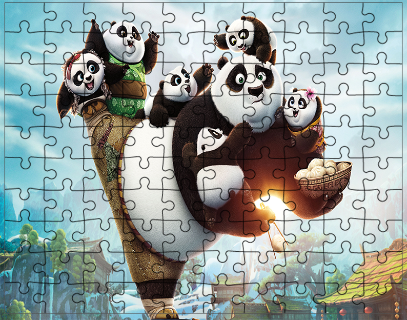 Puzzle Kung Fu Panda