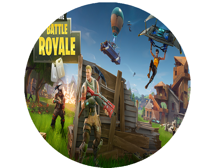 Opłatek na tort Fortnite