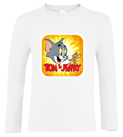 Bluzka Dł.Rękaw Tom i Jerry