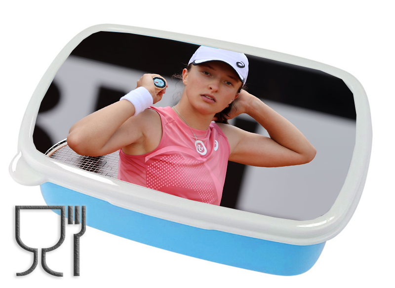 Pojemnik śniadaniowy - Lunchbox - Iga Świątek dla fana/fanki