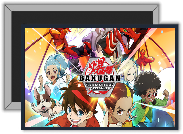 Magnes na lodówkę Bakugan