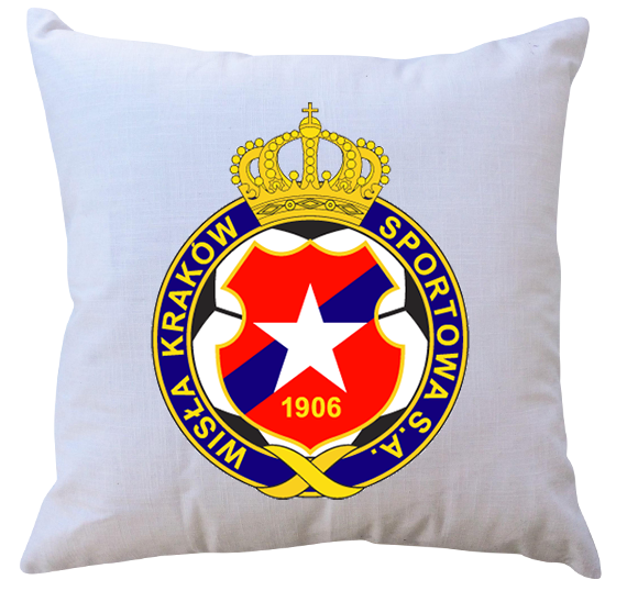 Poduszka z wkładem - Piłka Nożna - Wisła Kraków