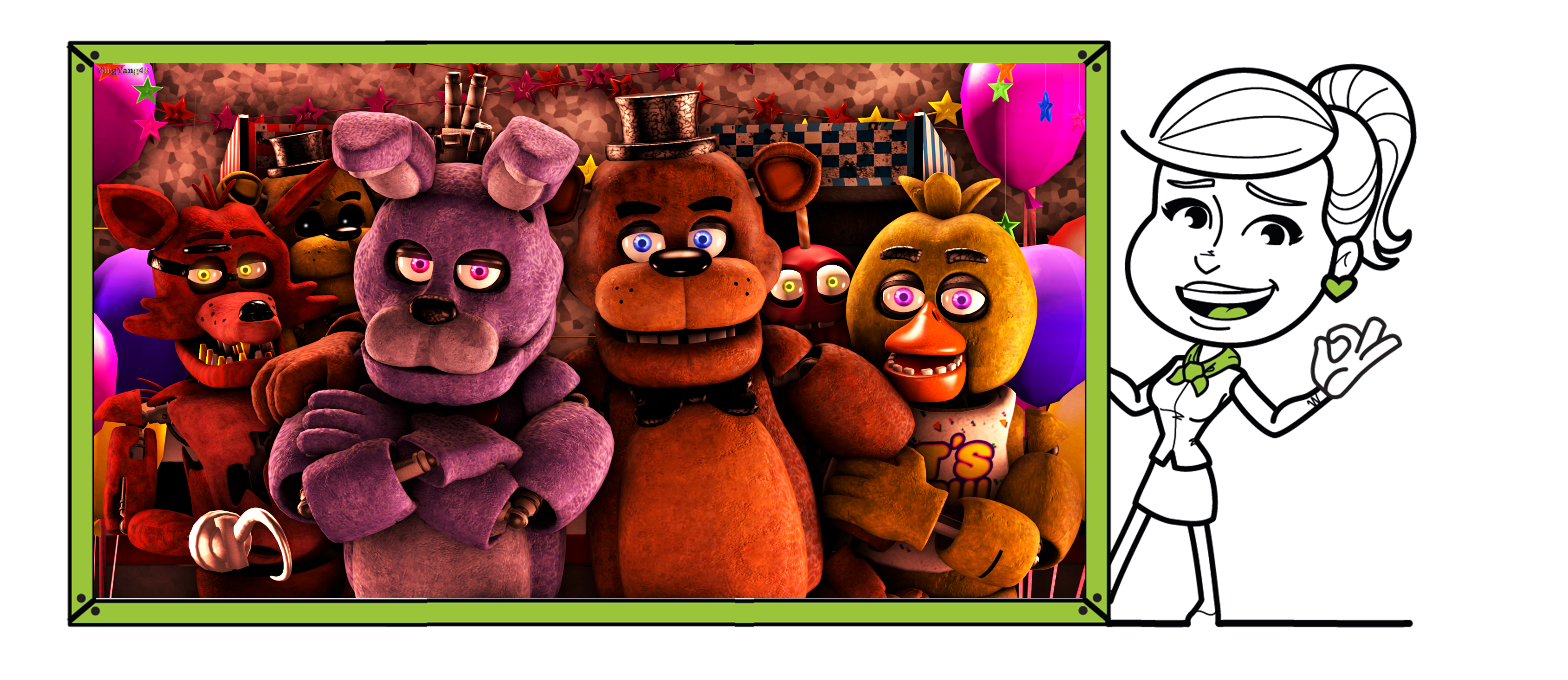 Bidon Junior FNAF Five Nights at Freddy's