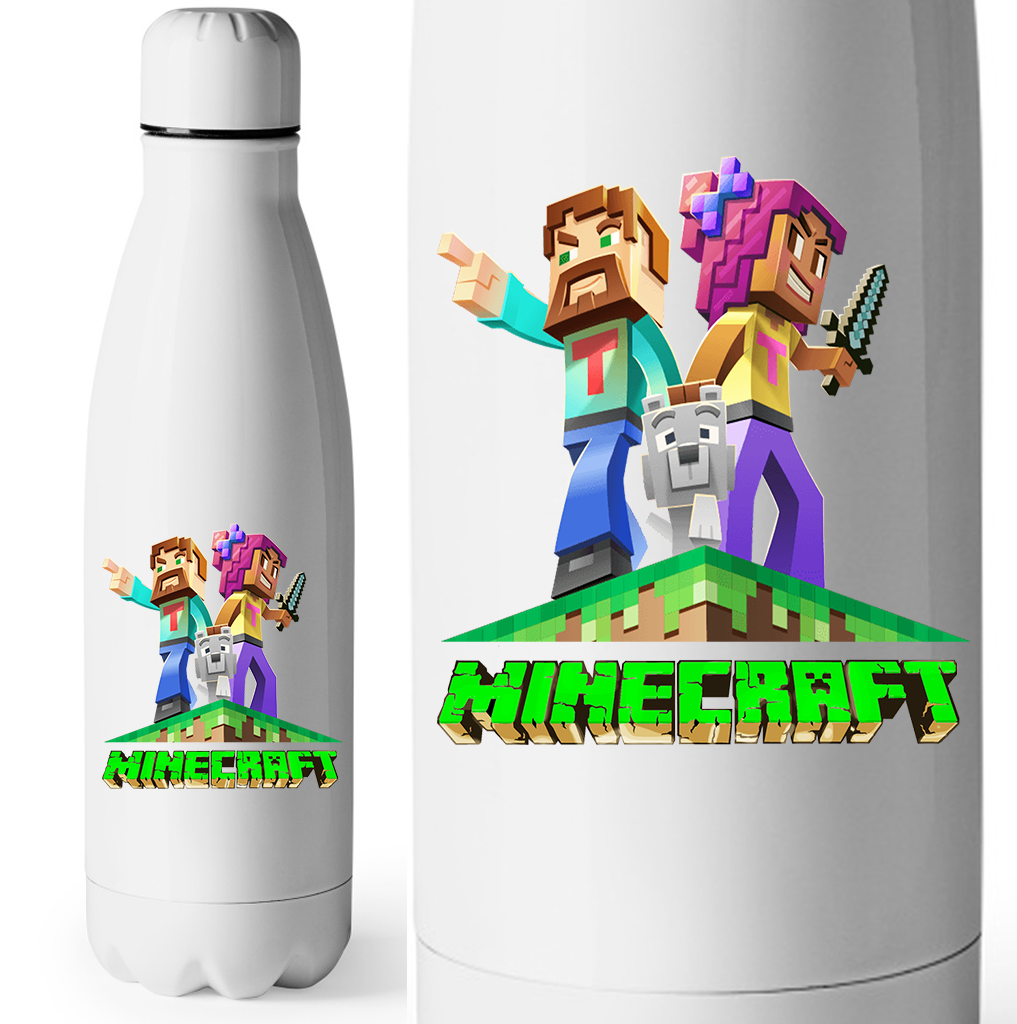Termos - Butelka Termiczna - Minecraft
