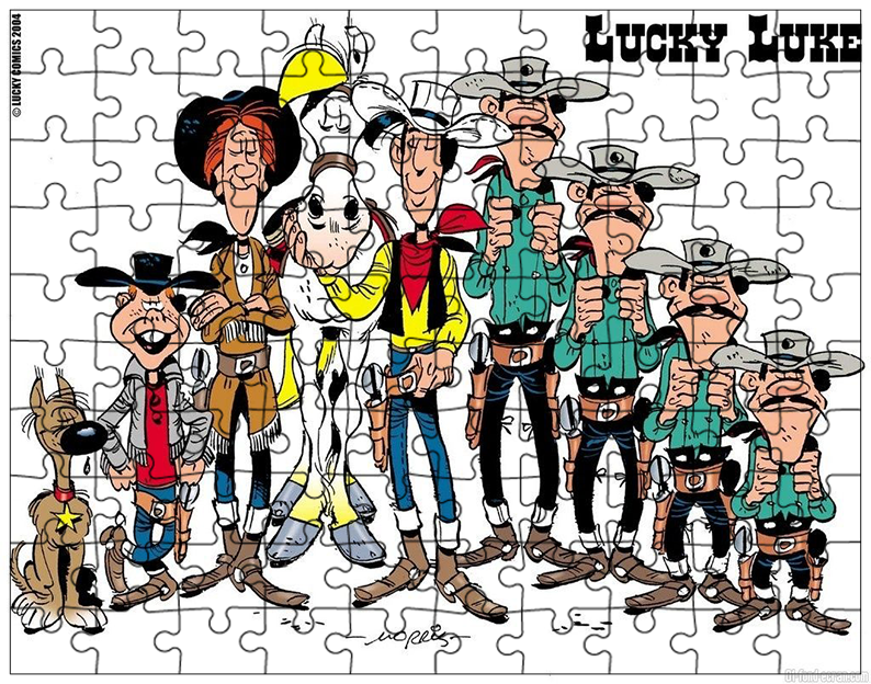 Puzzle Lucky Luke