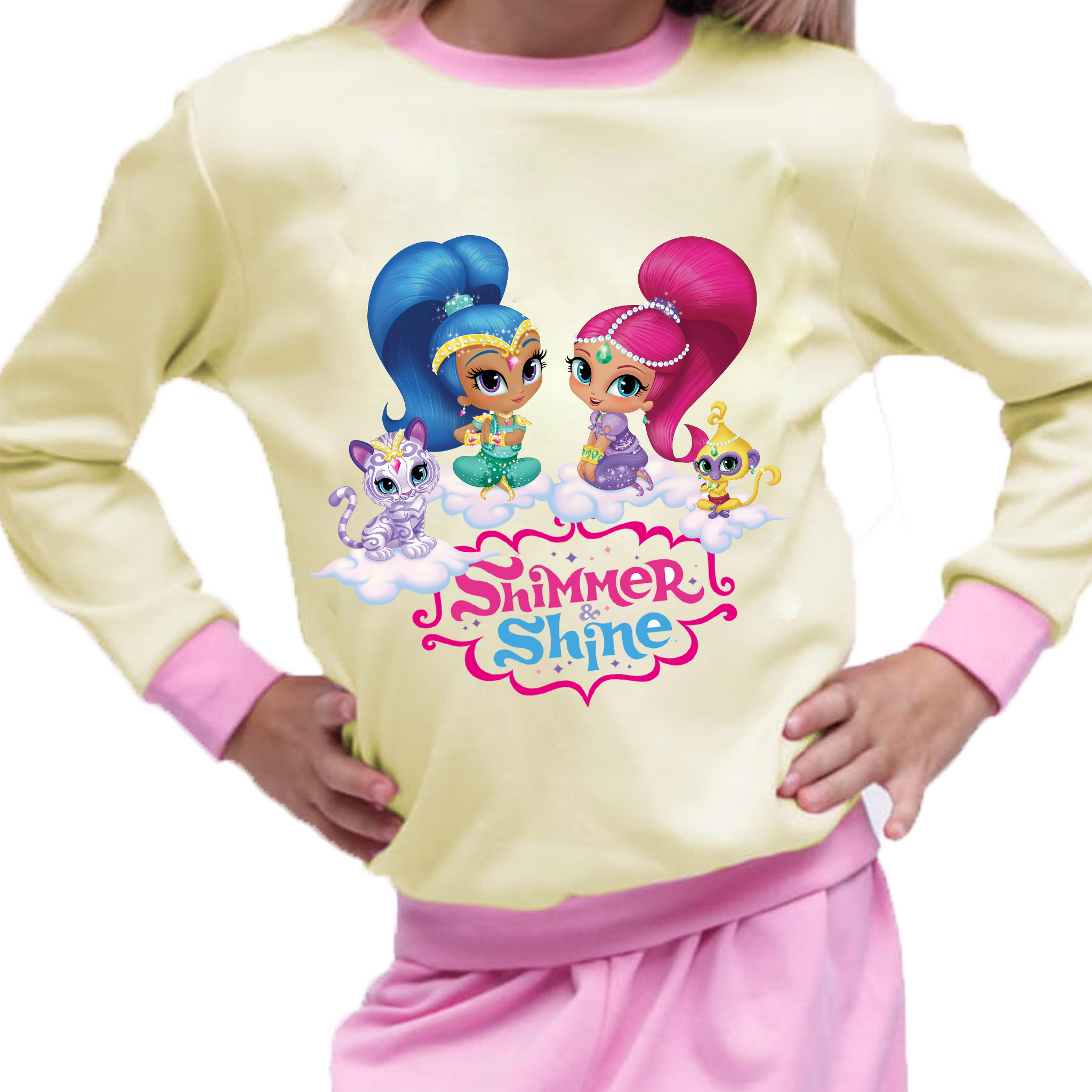 Piżama dziecięca Shimmer and Shine