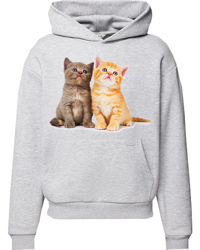 Bluza z kapturem z Kotami