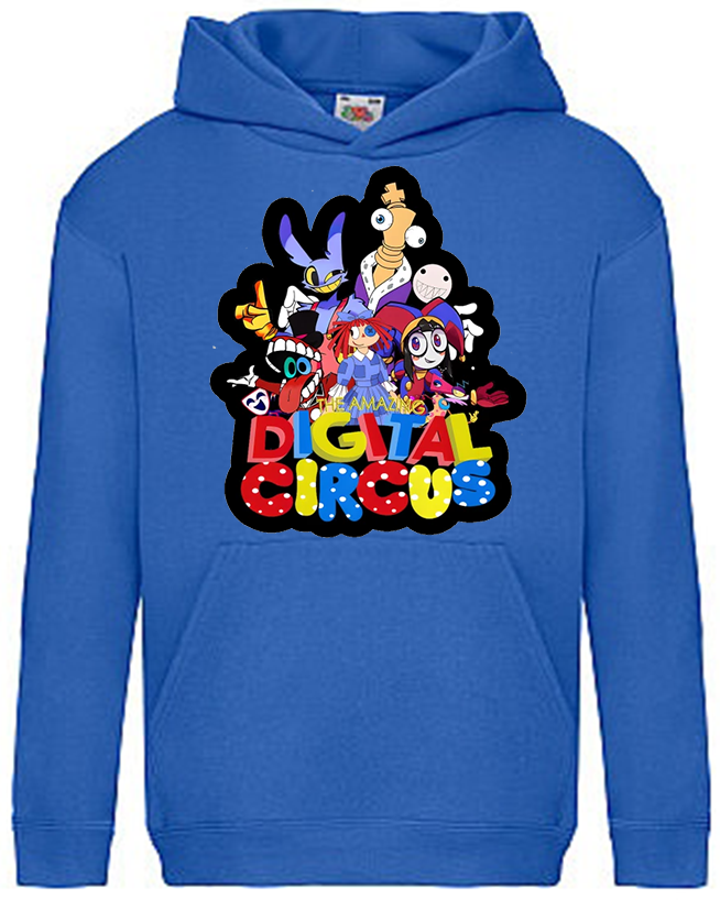 Bluza z kapturem The Amazing Digital Circus - Niesamowity cyfrowy cyrk - Pomni