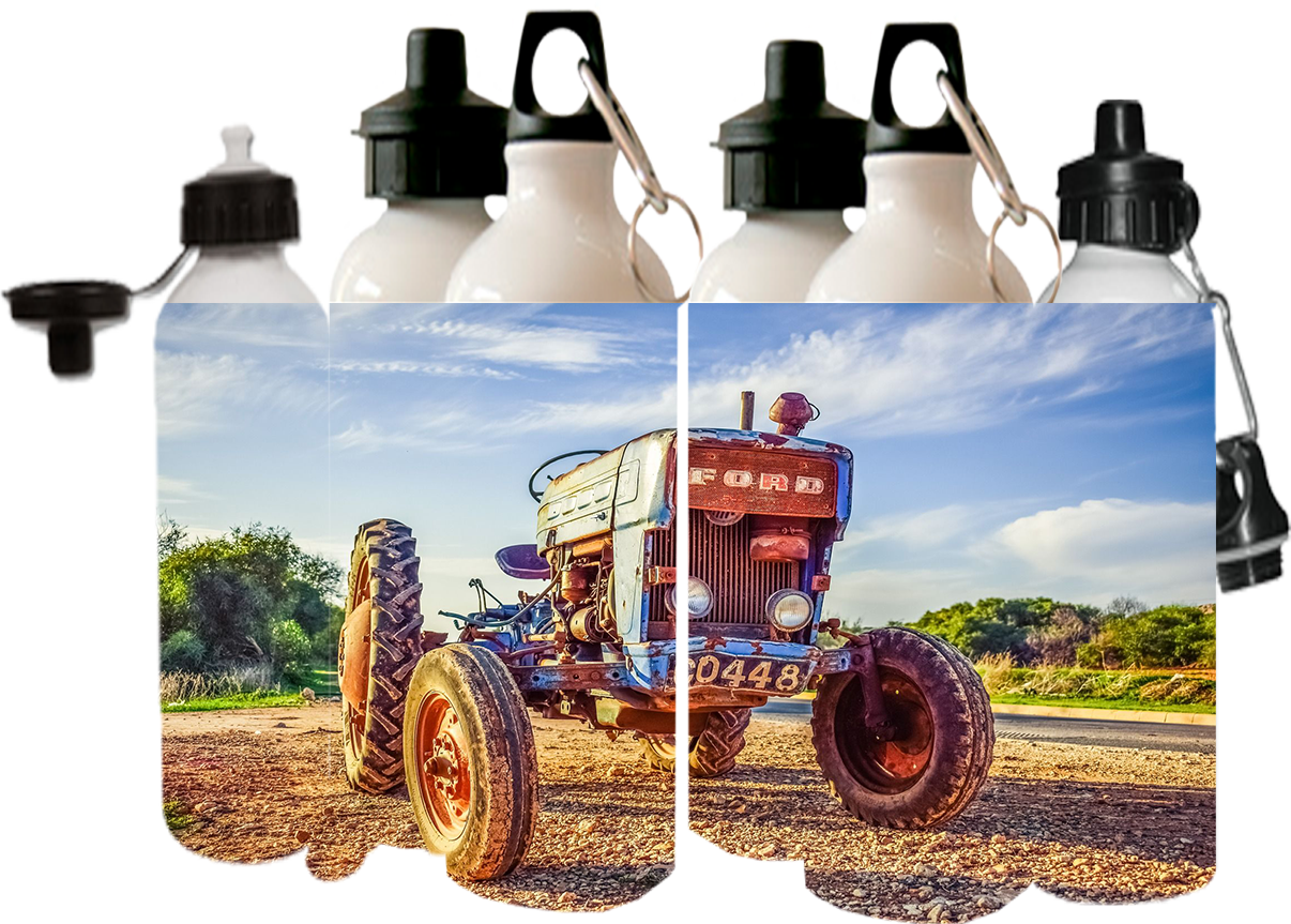 Bidon Junior z traktorem - Traktor