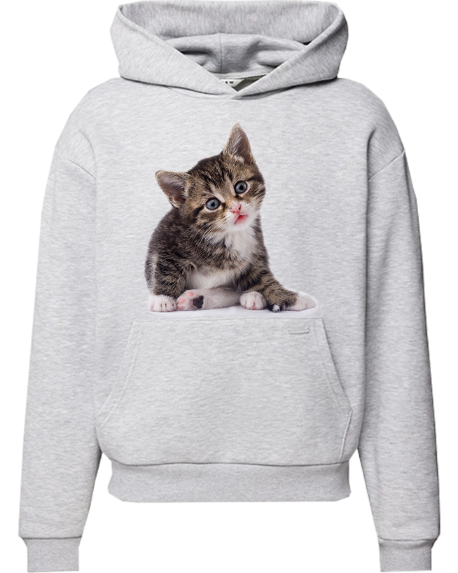 Bluza z kapturem z Kotem