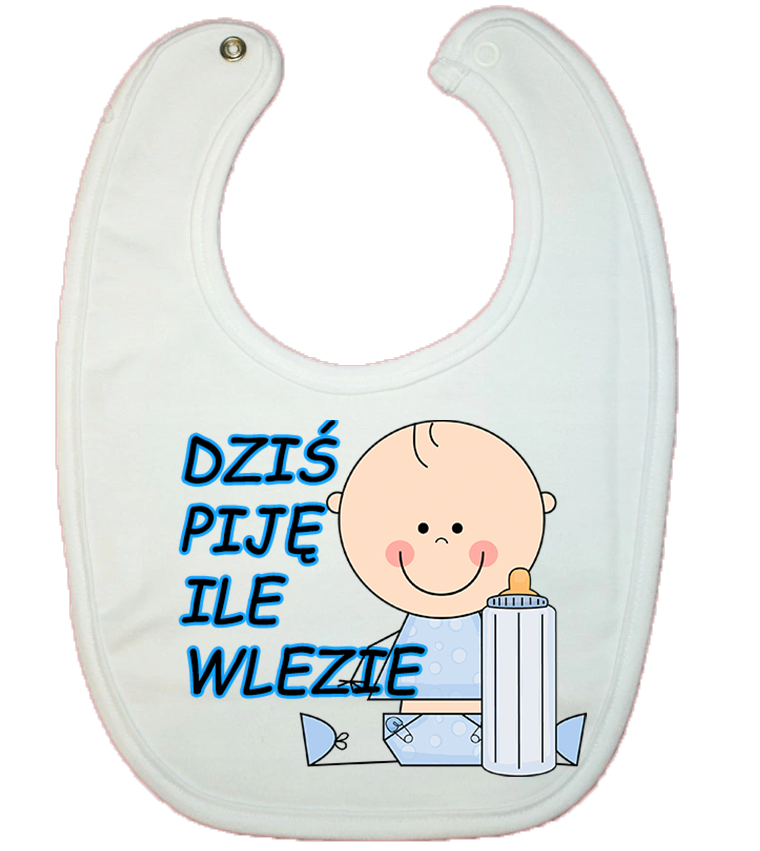 Śliniaczek Bawełniany Dziś piję