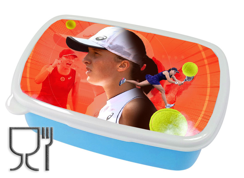 Pojemnik śniadaniowy - Lunchbox - Iga Świątek dla fana/fanki