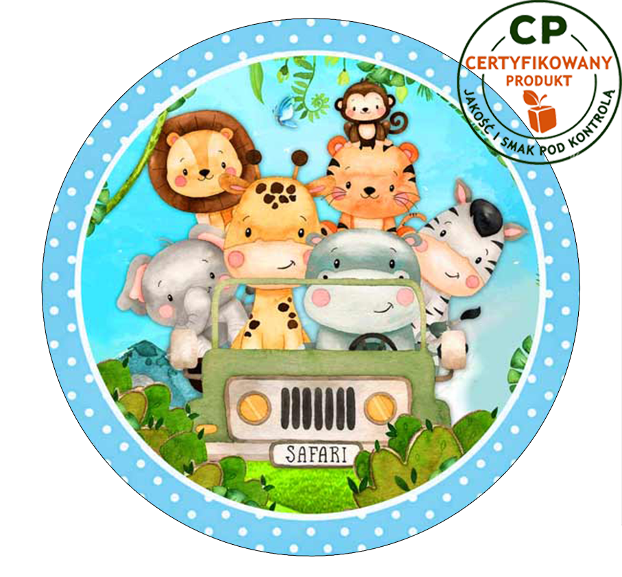 Opłatek na tort - na Roczek