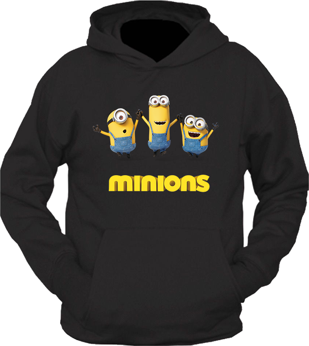 Bluza z kapturem Minionki
