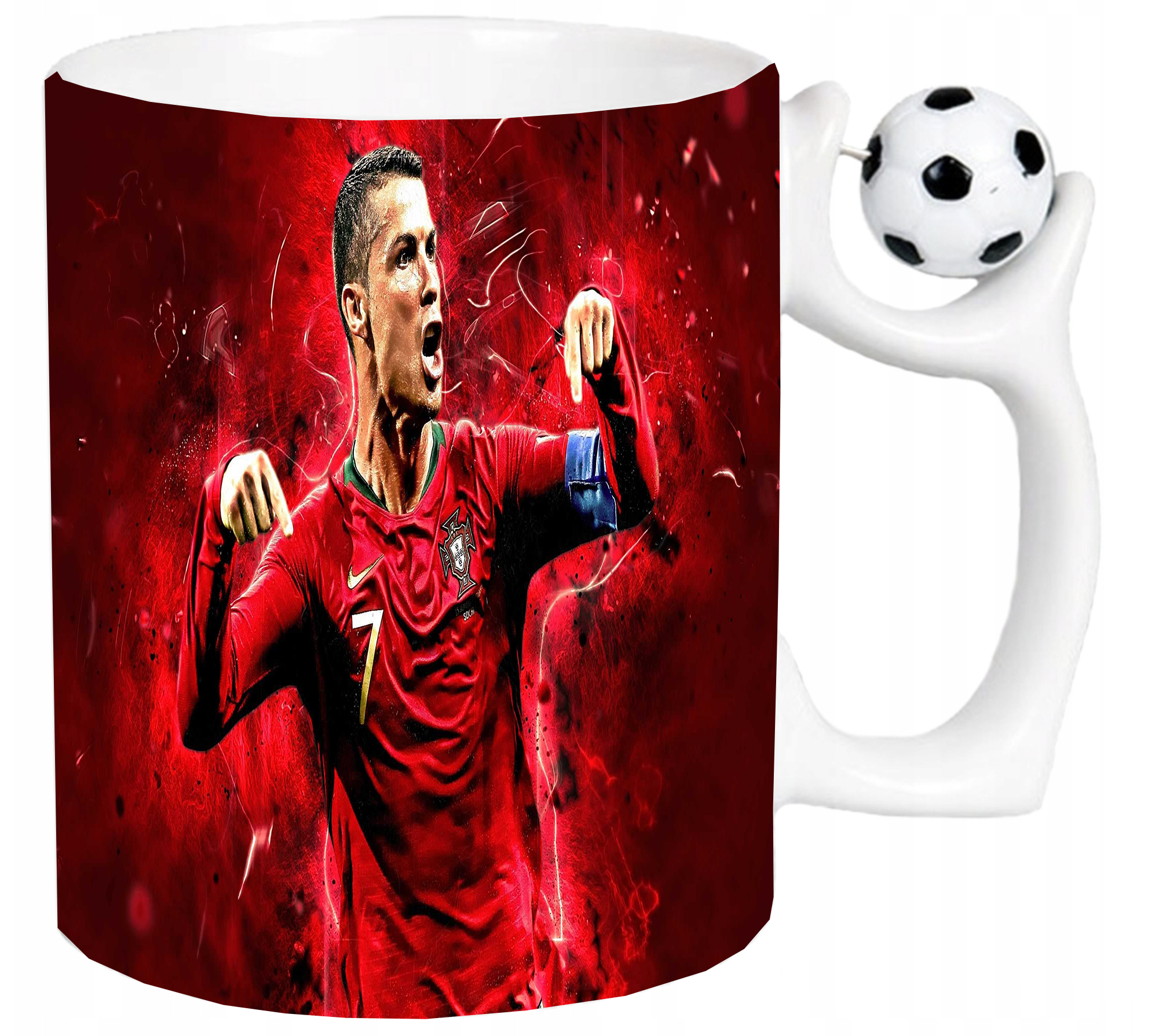 Kubek z piłką dla Fana Ronaldo CR7