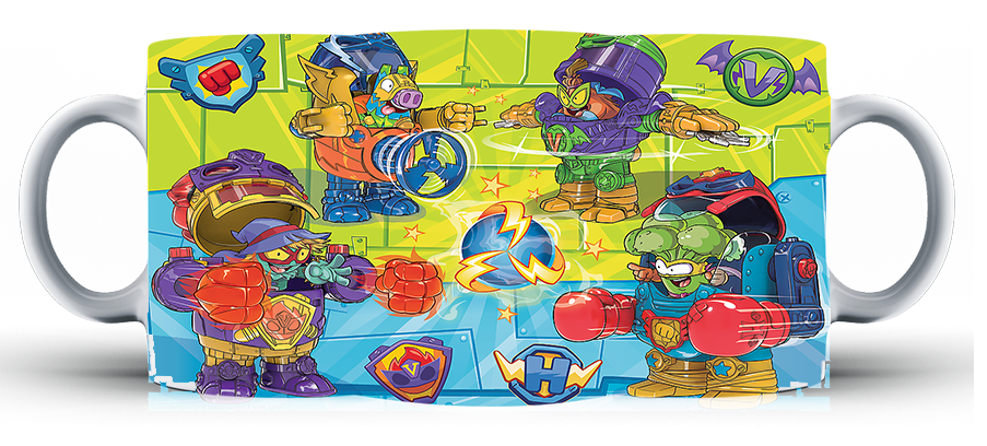 Kubek ceramiczny Super Zings