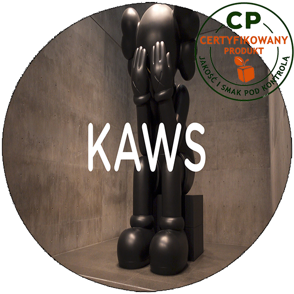 Opłatek na tort KAWS