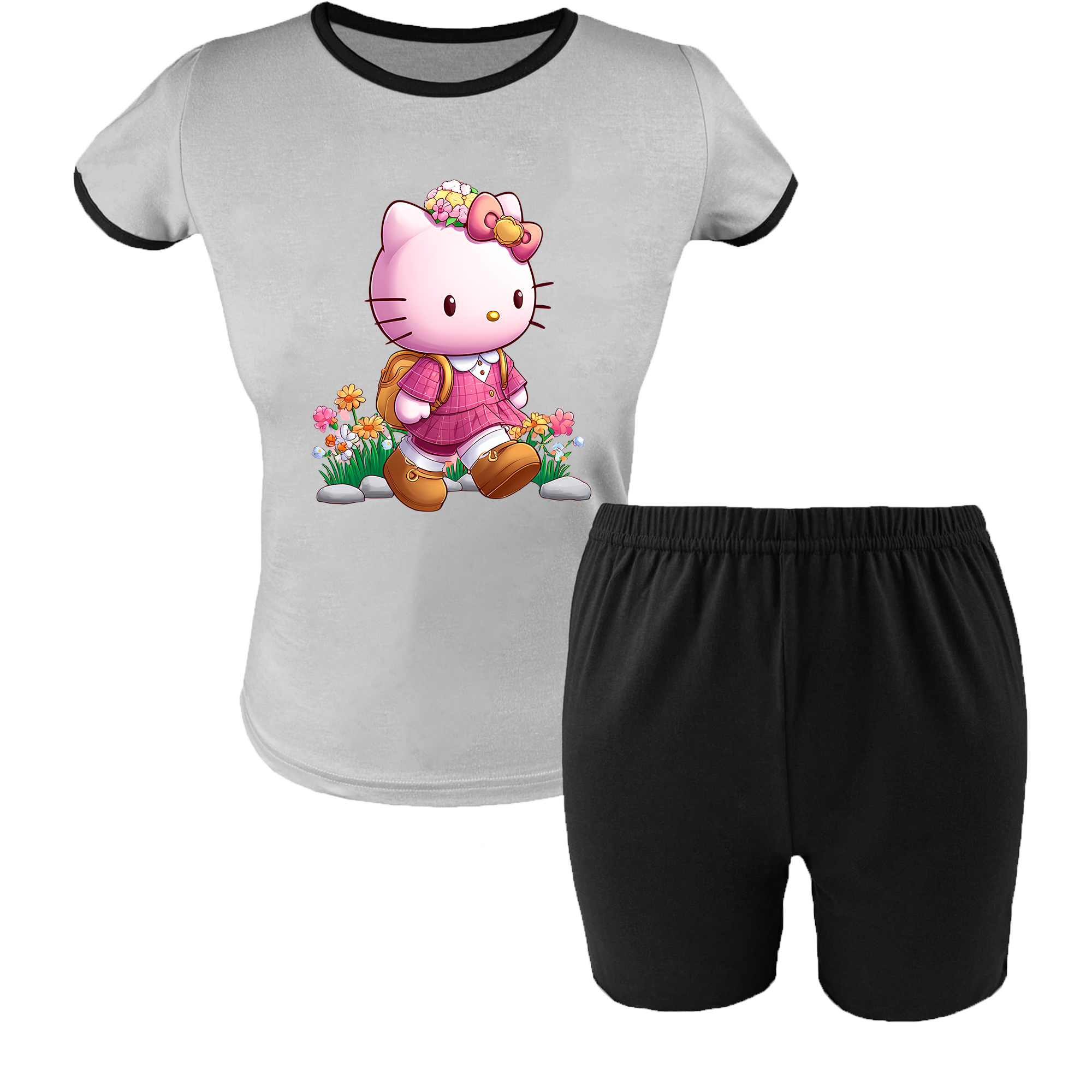 Krótka Piżama dziecięca Hello Kitty