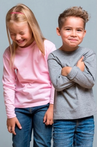 Koszulka z długim rękawem Smiling Critters - Catnap