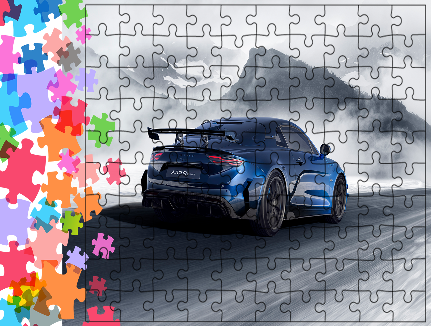 Puzzle tradycyjne Samochody