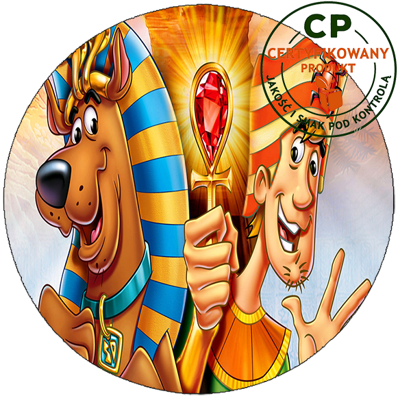Opłatek na tort - Scoobie Doo