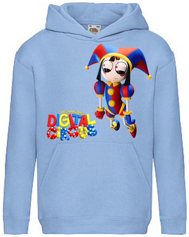 Bluza z kapturem The Amazing Digital Circus - Niesamowity cyfrowy cyrk - Pomni