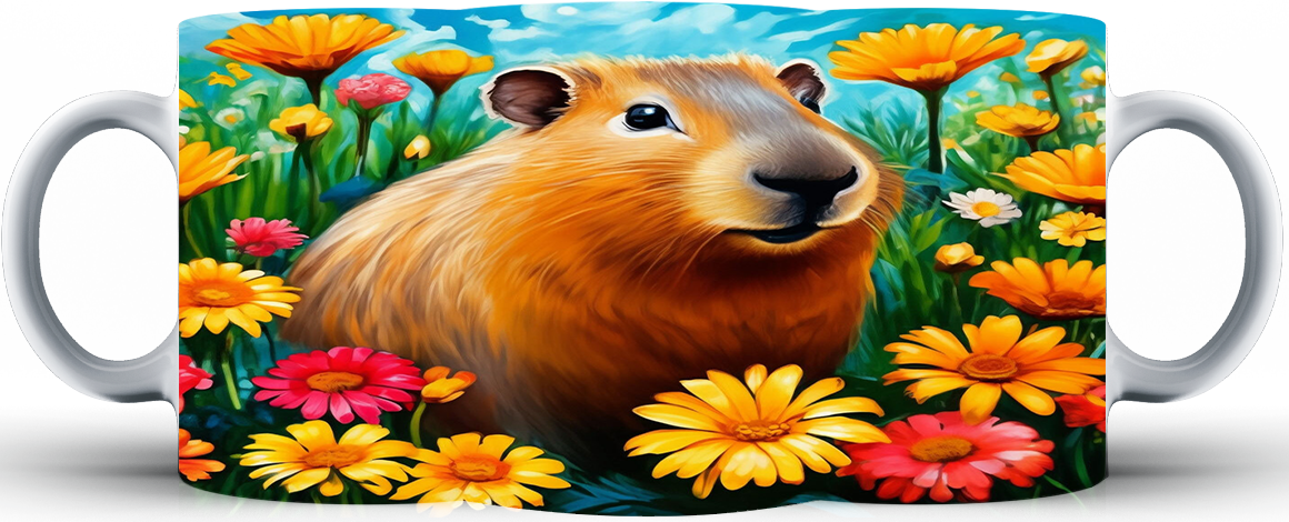 Kubek ceramiczny Kapibara