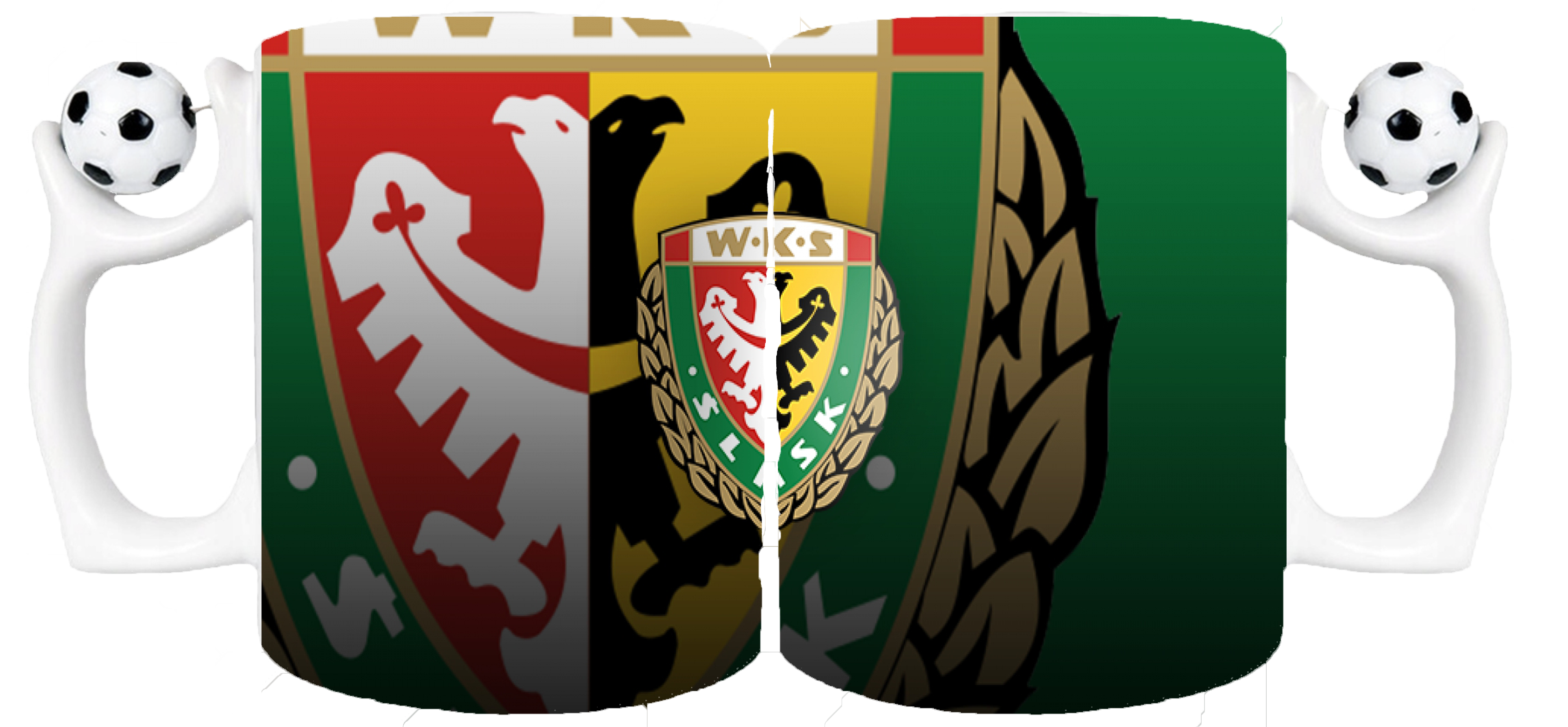 Kubek z piłką dla Fana WKS Śląsk Wrocław