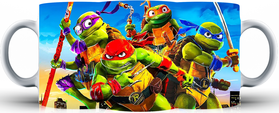 Kubek ceramiczny Żółwie Ninja - Turtles