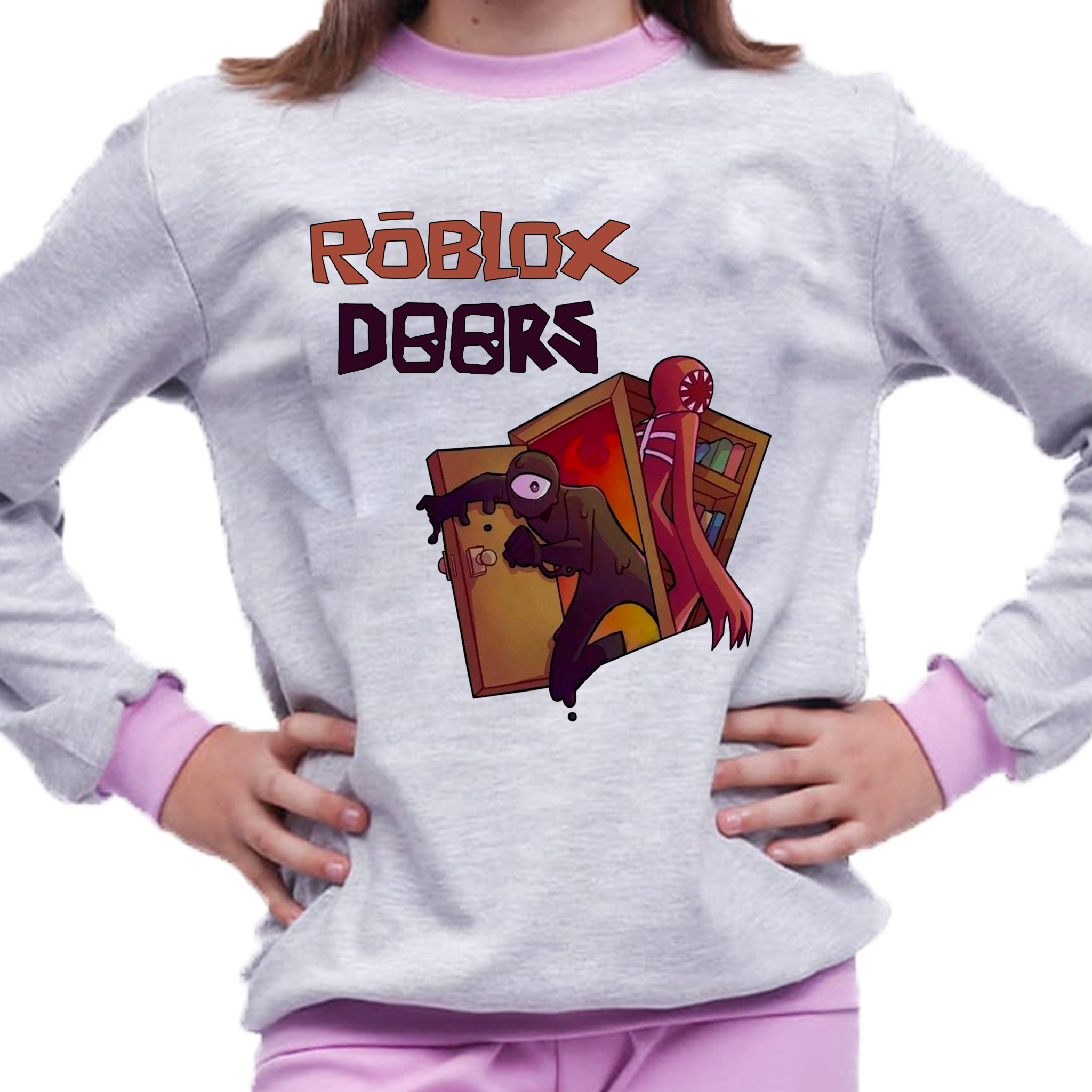 Piżama dziecięca - Roblox Doors