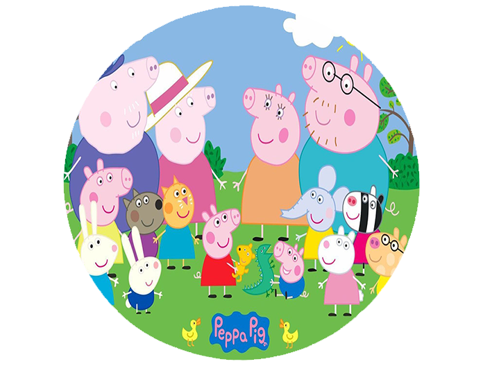 Opłatek na tort Świnka Peppa