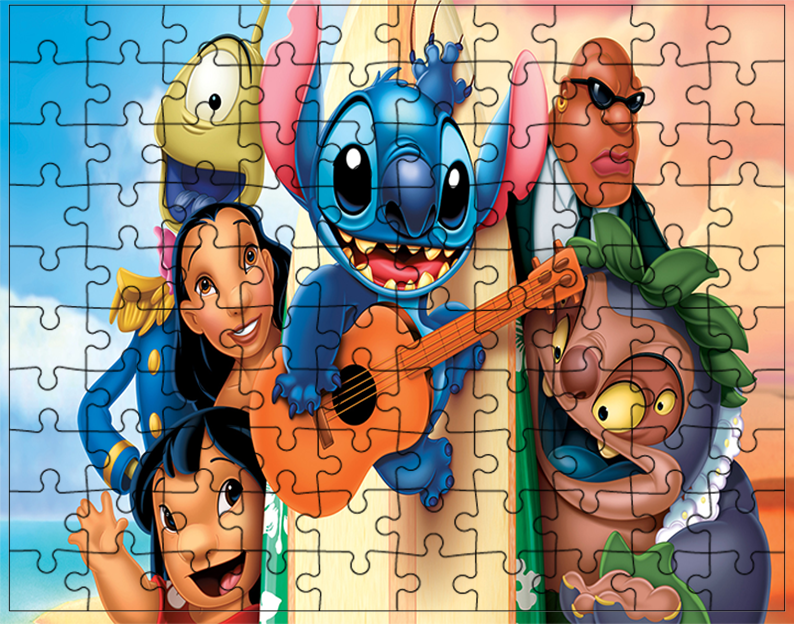 Puzzle Lilo i Stich