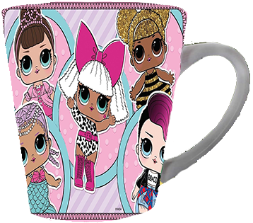 Kubek latte LOL Suprise